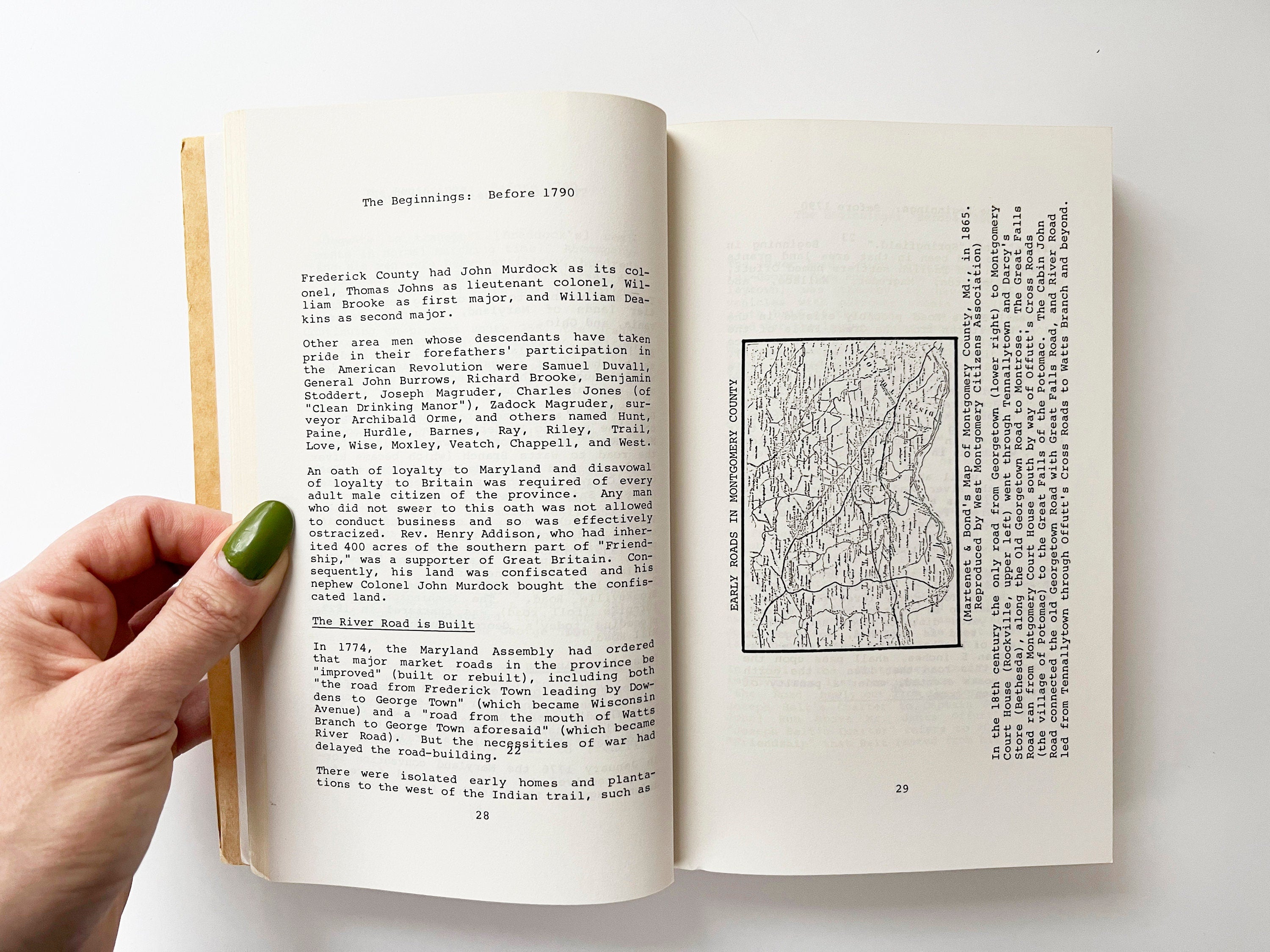 1981 Tenleytown D.C. History Book: Judith Beck Helm, Washington DC