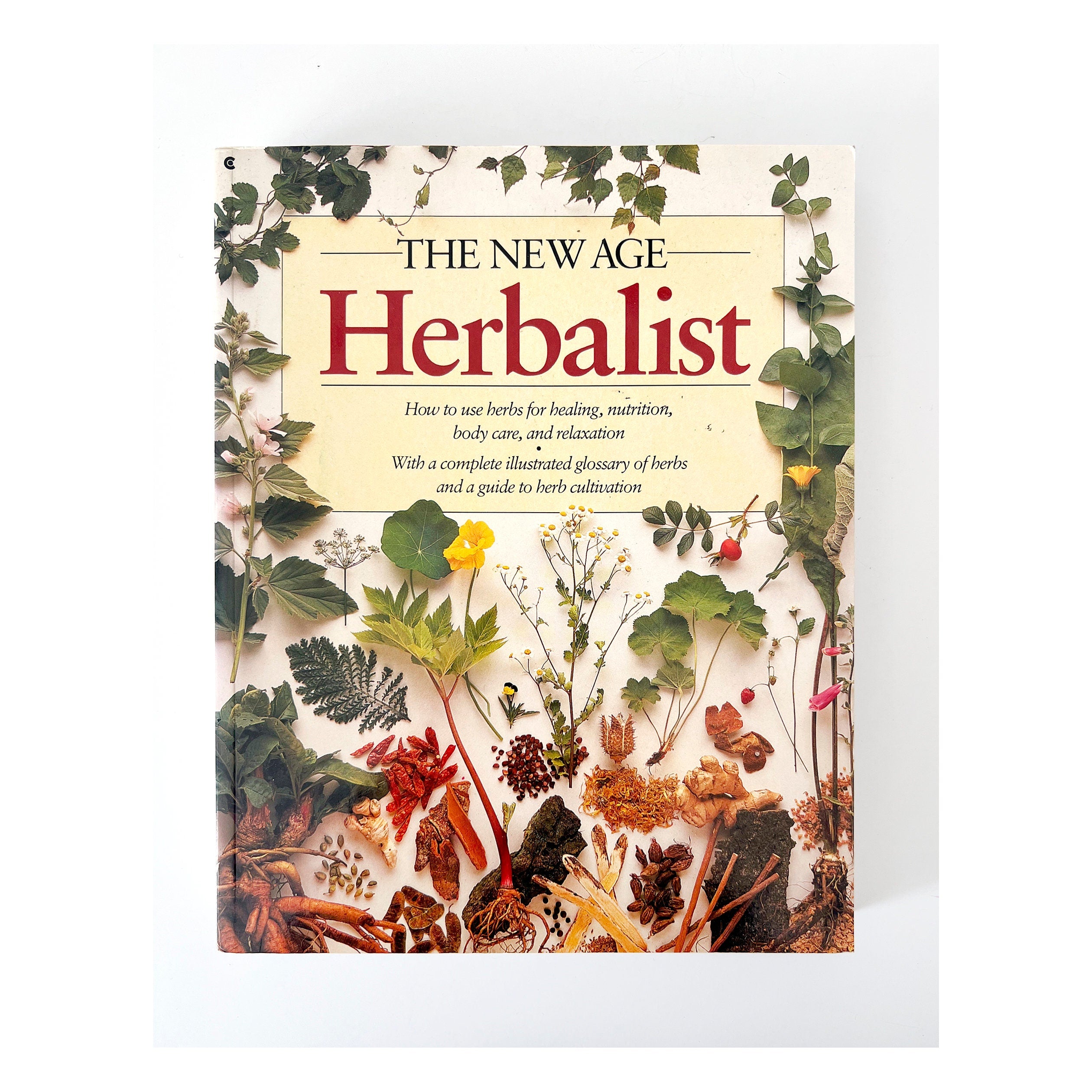 1988 The New Age Herbalist by Richard Mabey, Vintage paperback guide book