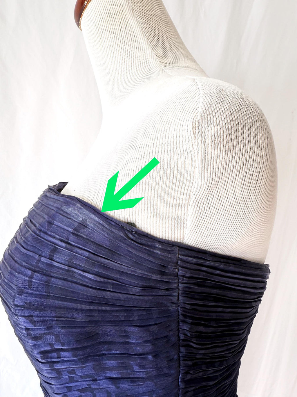 Vintage 1980s Purple Column Gown  / Michael Casey / Small