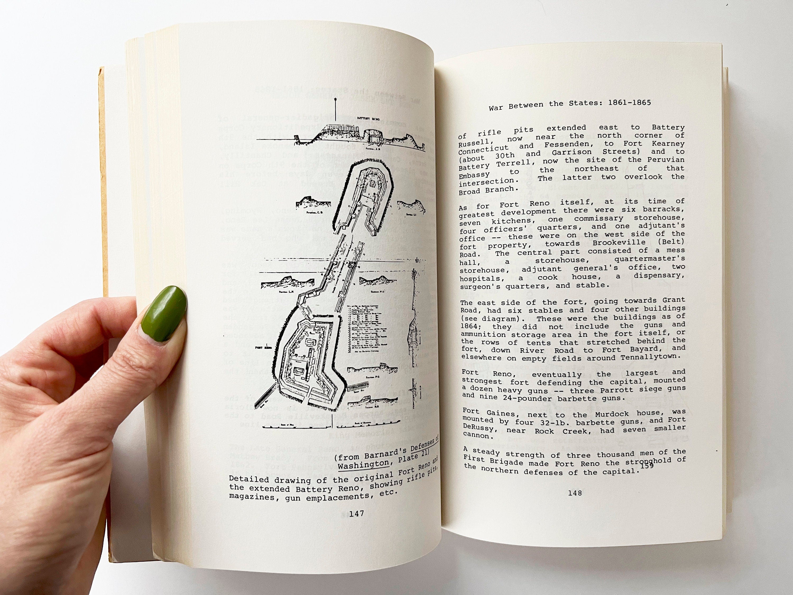 1981 Tenleytown D.C. History Book: Judith Beck Helm, Washington DC