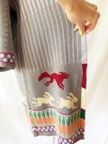 Summa Bunny Rabbit Knit Cardigan Duster  Medium / OS