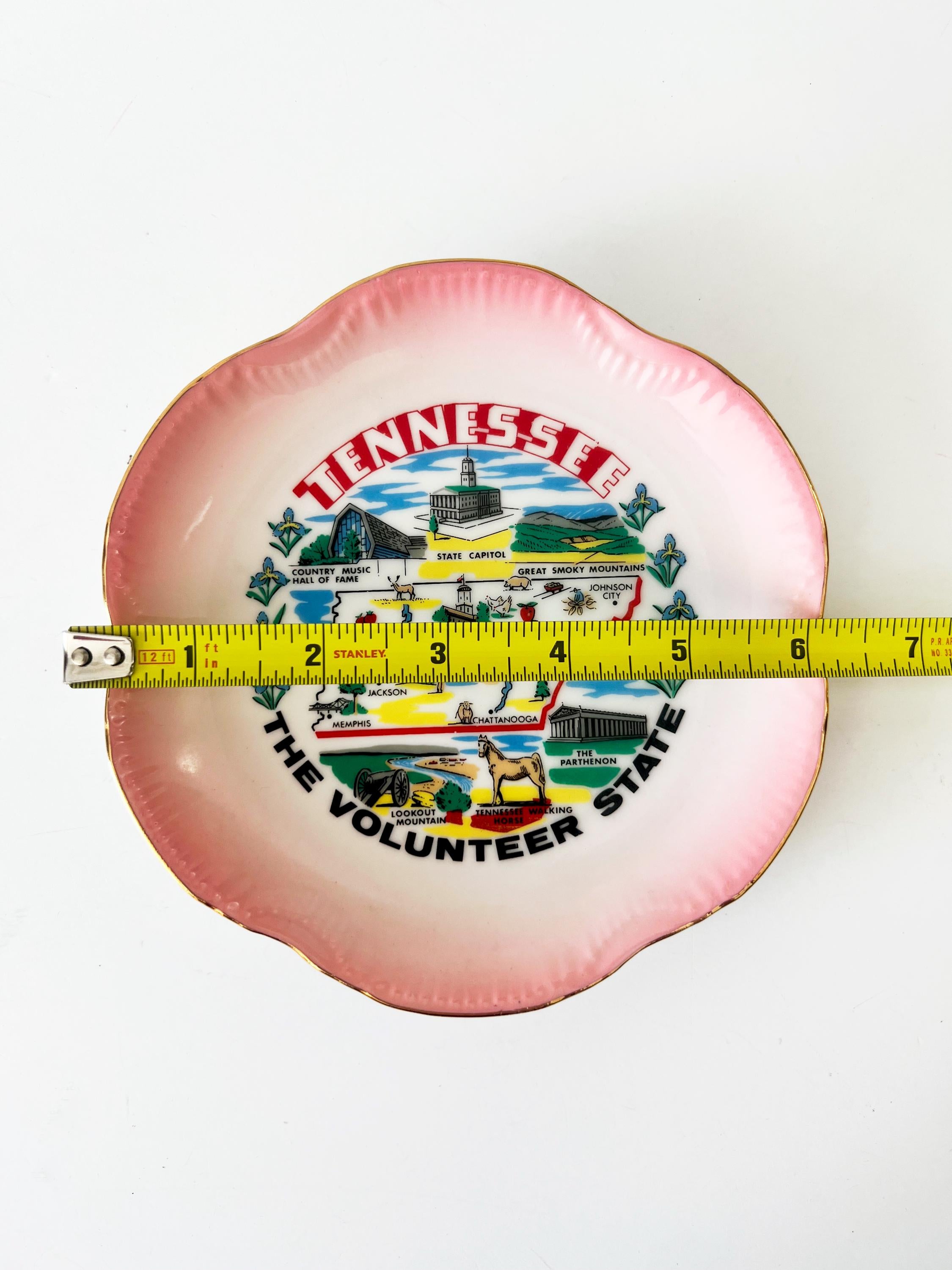 Tennessee souvenir plate