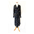 1980s Norma Kamali Floral Dress Size 4