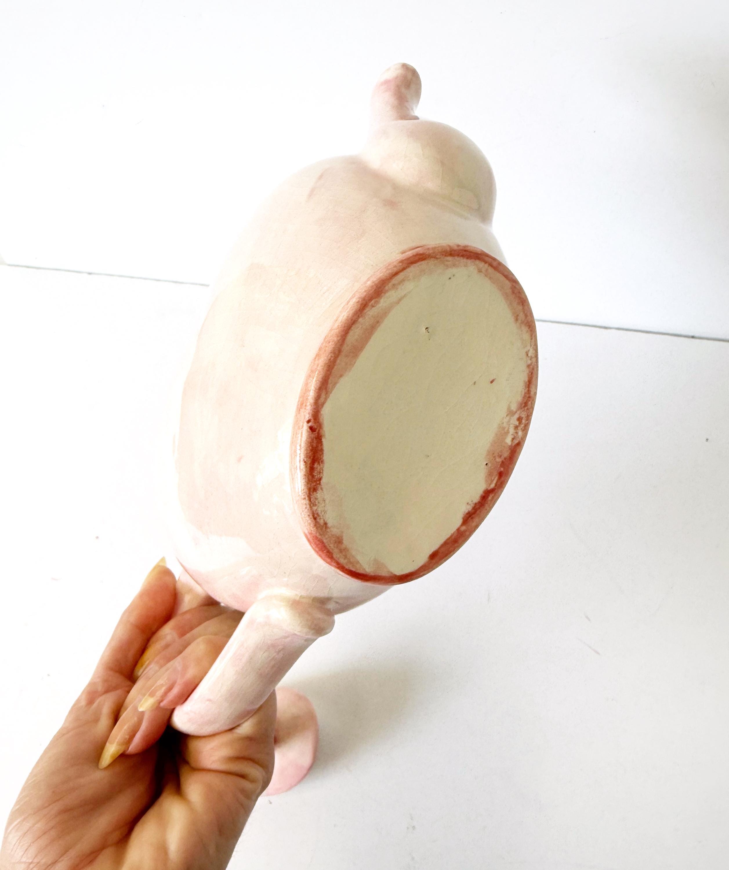 Heart Teapot: Handmade Ceramic Tea Pot