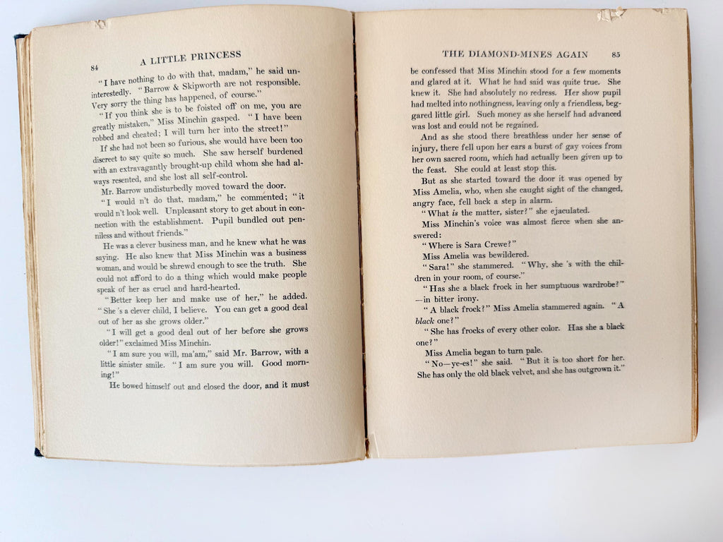 1925 A Little Princess by Frances Hodgson Burnett, Ethel Franklin Betts (Illustrator)