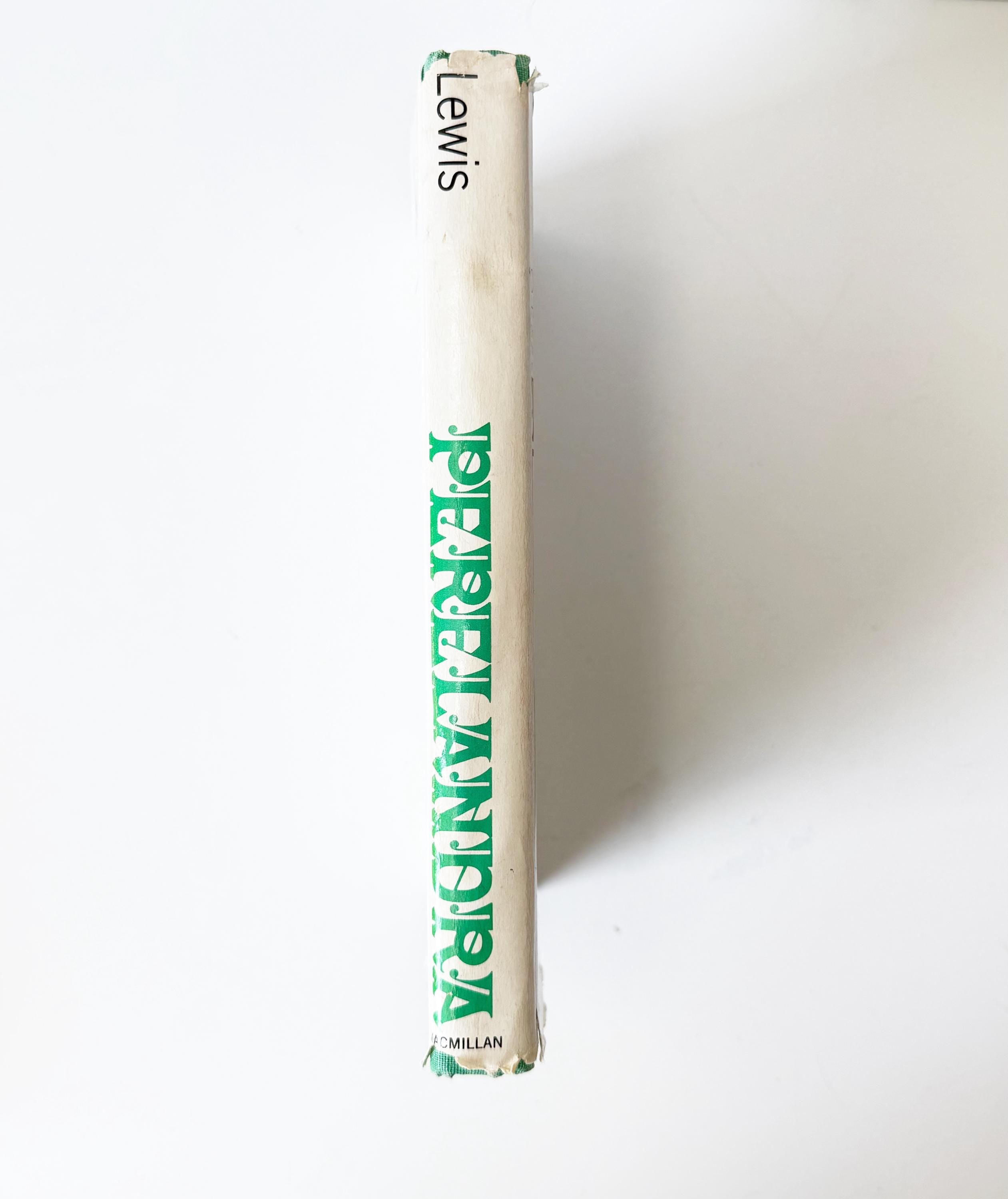 Perelandra A Novel by C.S. Lewis ~ First Macmillan HC Edition ~ 1968 Rare