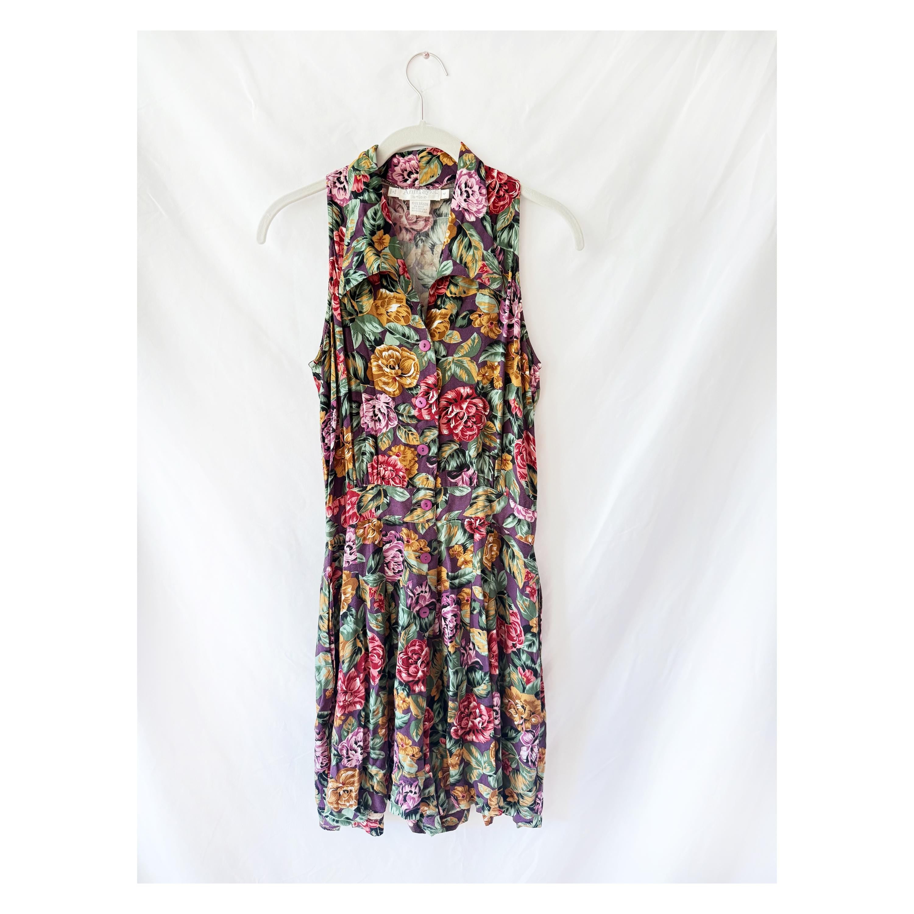 Vintage Floral Romper by Ann Taylor Studio Size 4