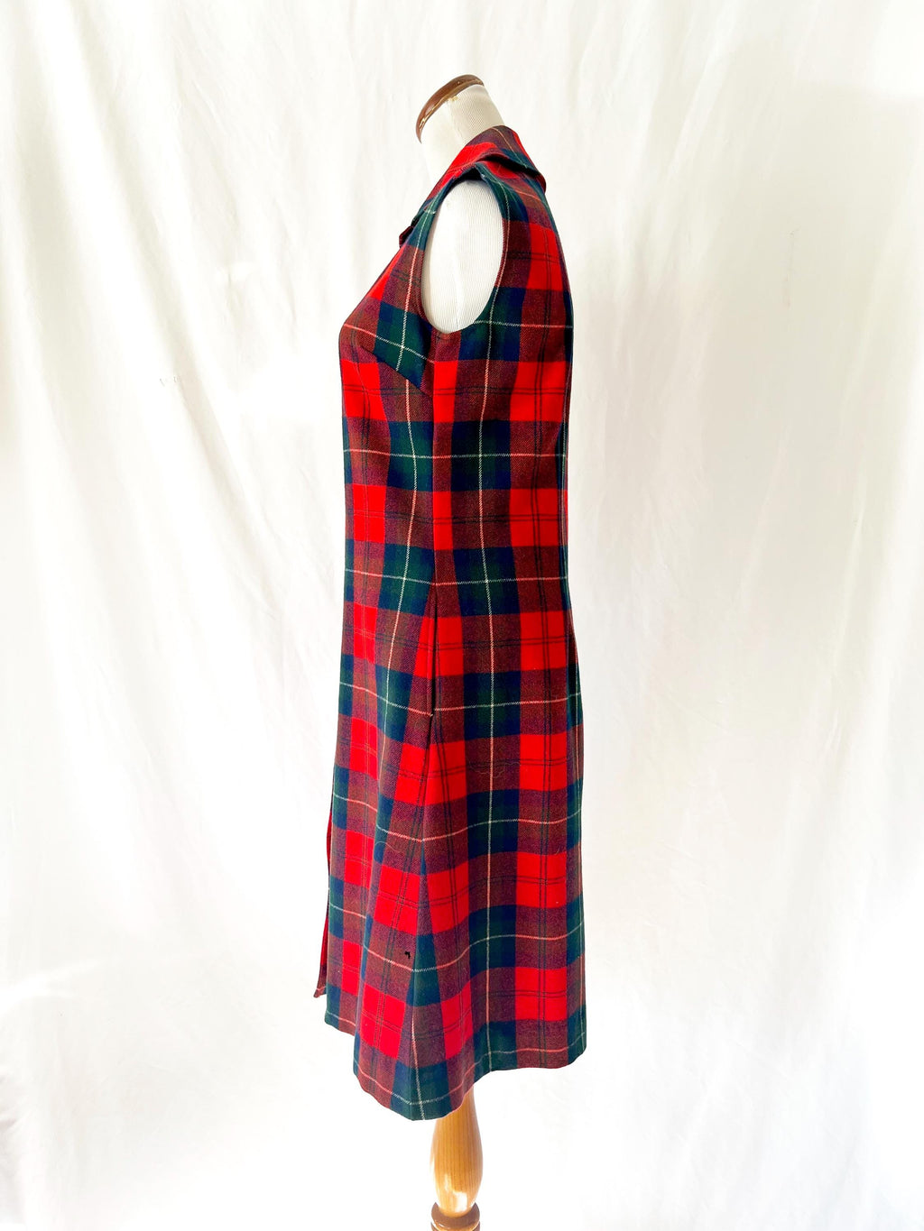 pendleton tartan plaid dress  small