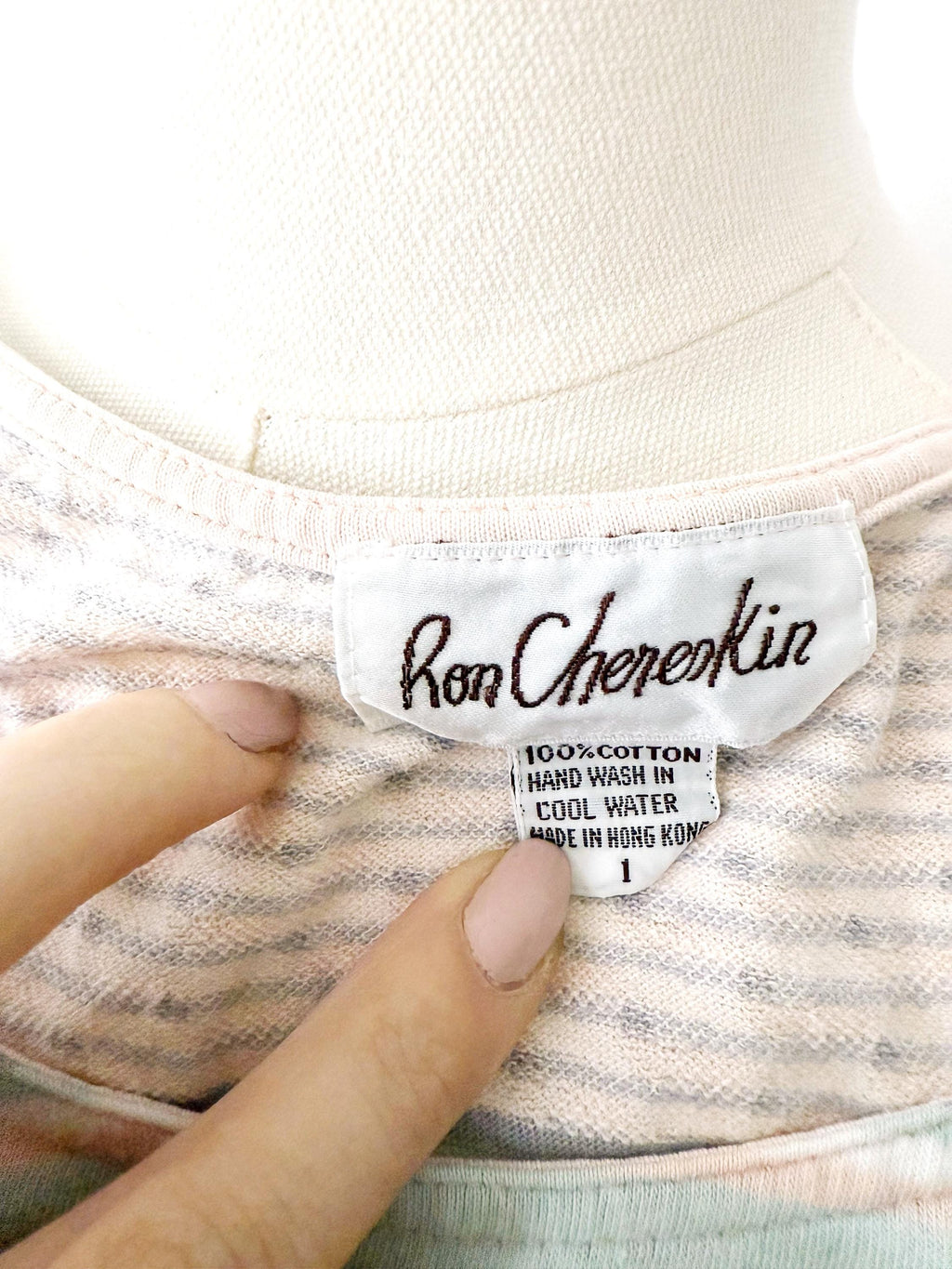 Pastel 80s Tank Top Ron Chereskin Small