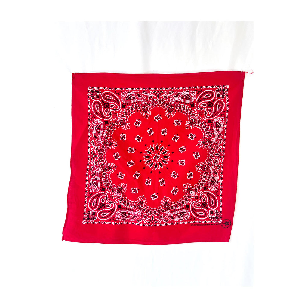 vintage red bandana