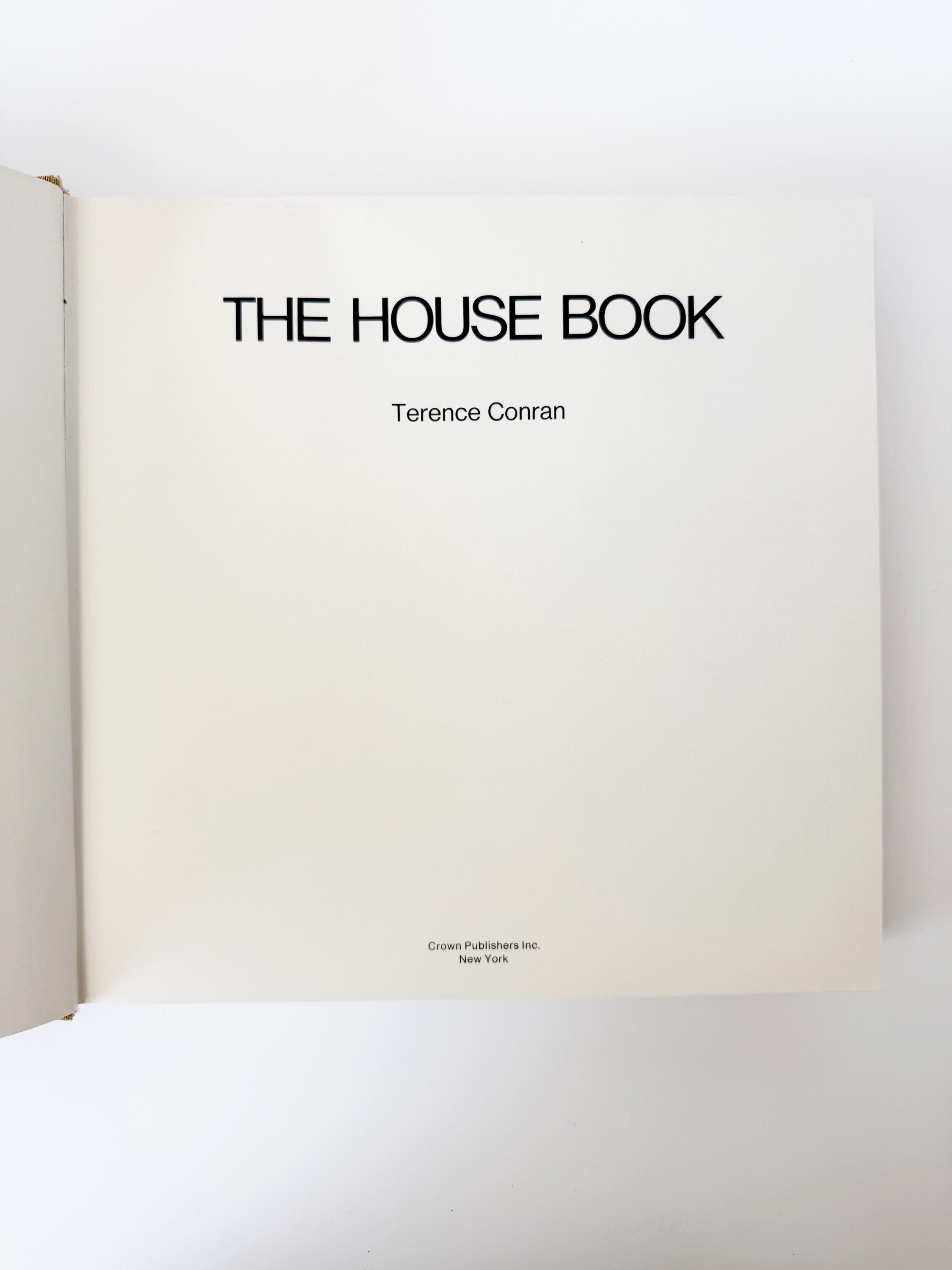 Vintage 1970s Terence Conran 'The House Book': Interior Design Reference