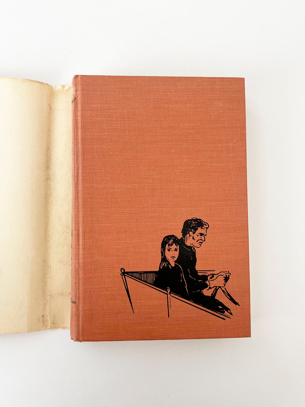 The Sun Train: 1966 Vintage Hardcover Novel, Italian Fiction