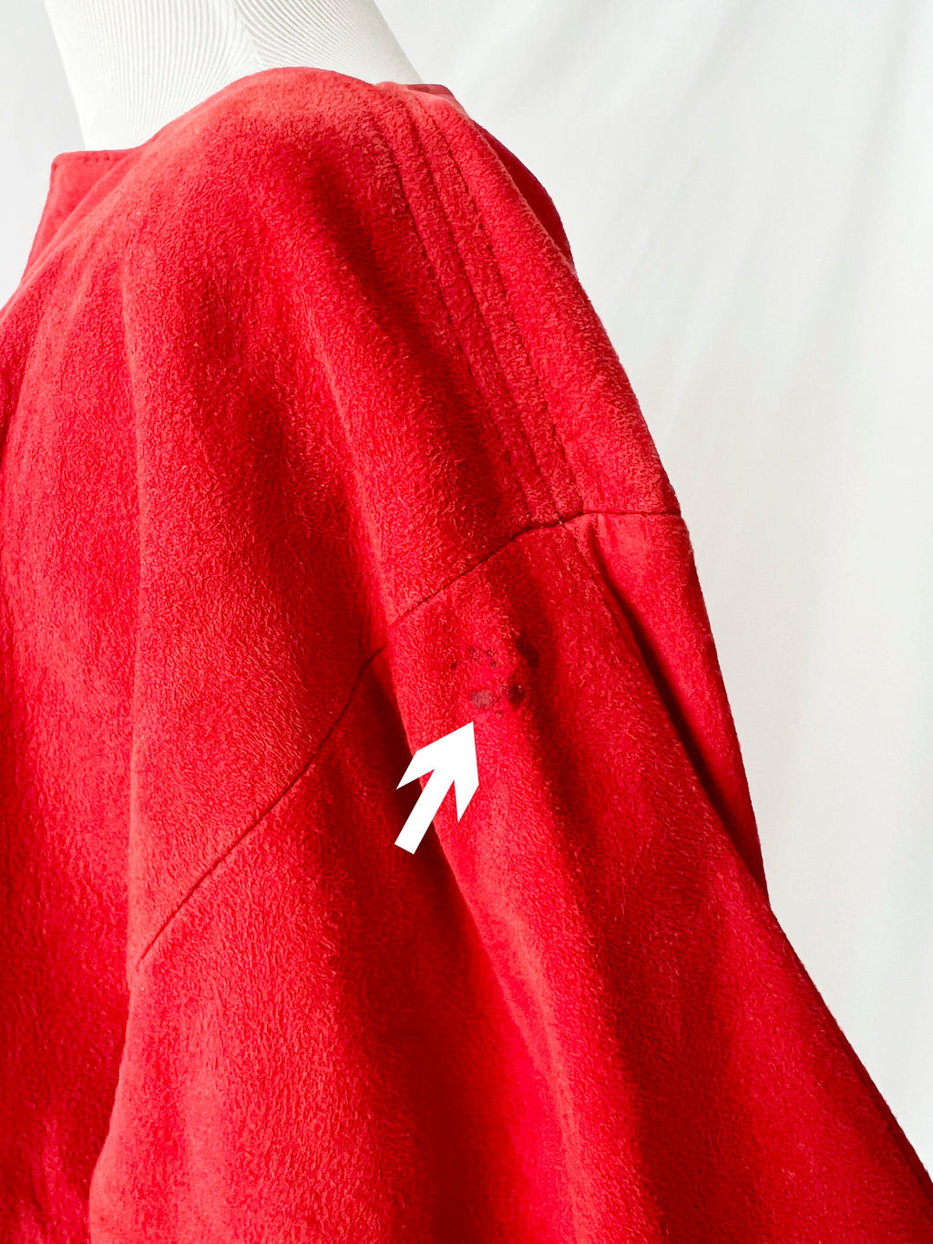 vintage suede jacket /saffron leather /  made in new mexico / medium