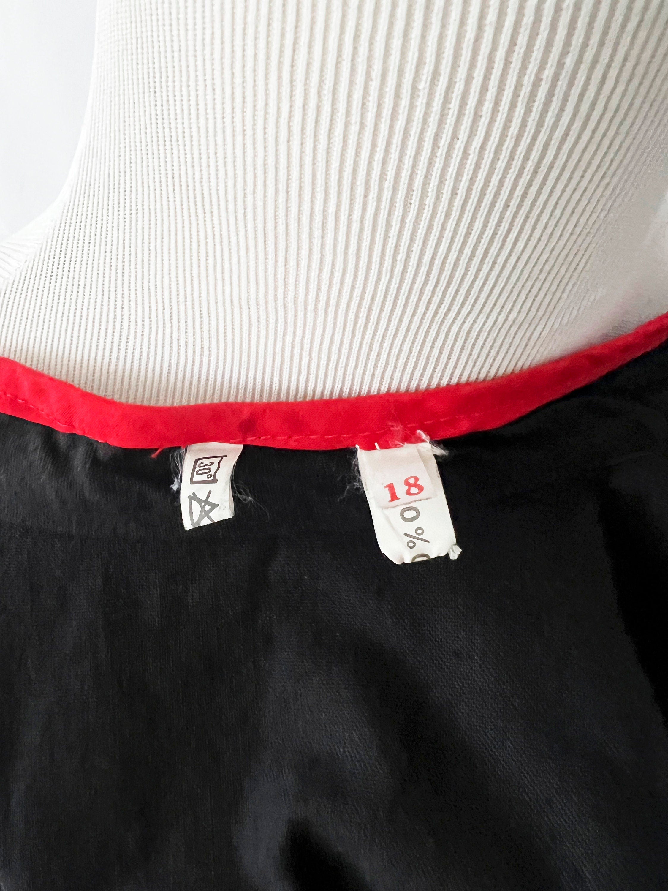 multicolor quilted jacket with bells as buttons large xlarge