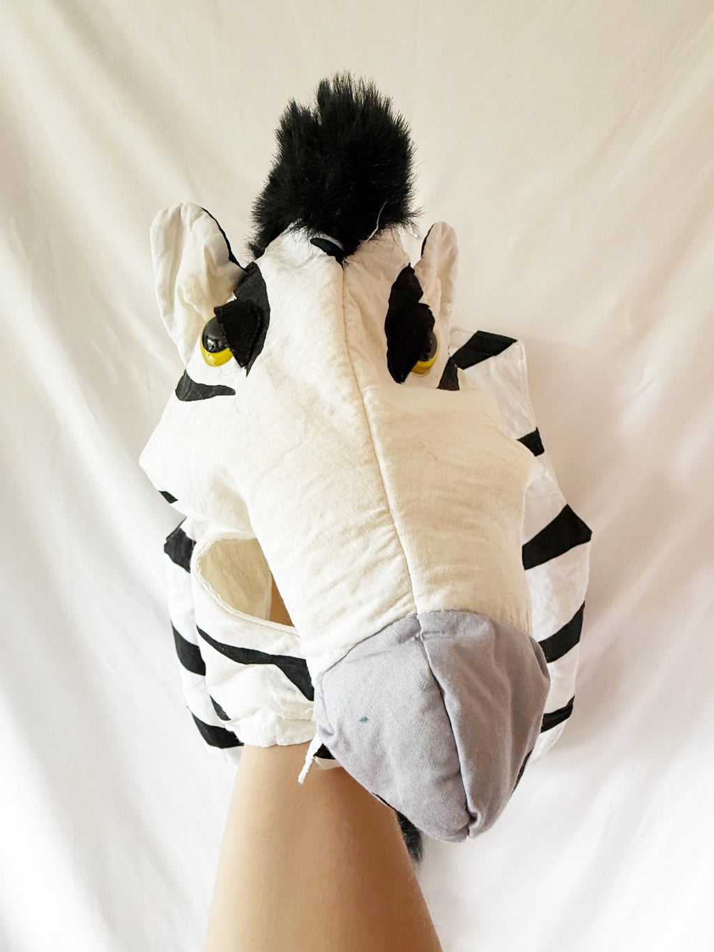 Vintage 1990s Zebra Costume Ages 6-8