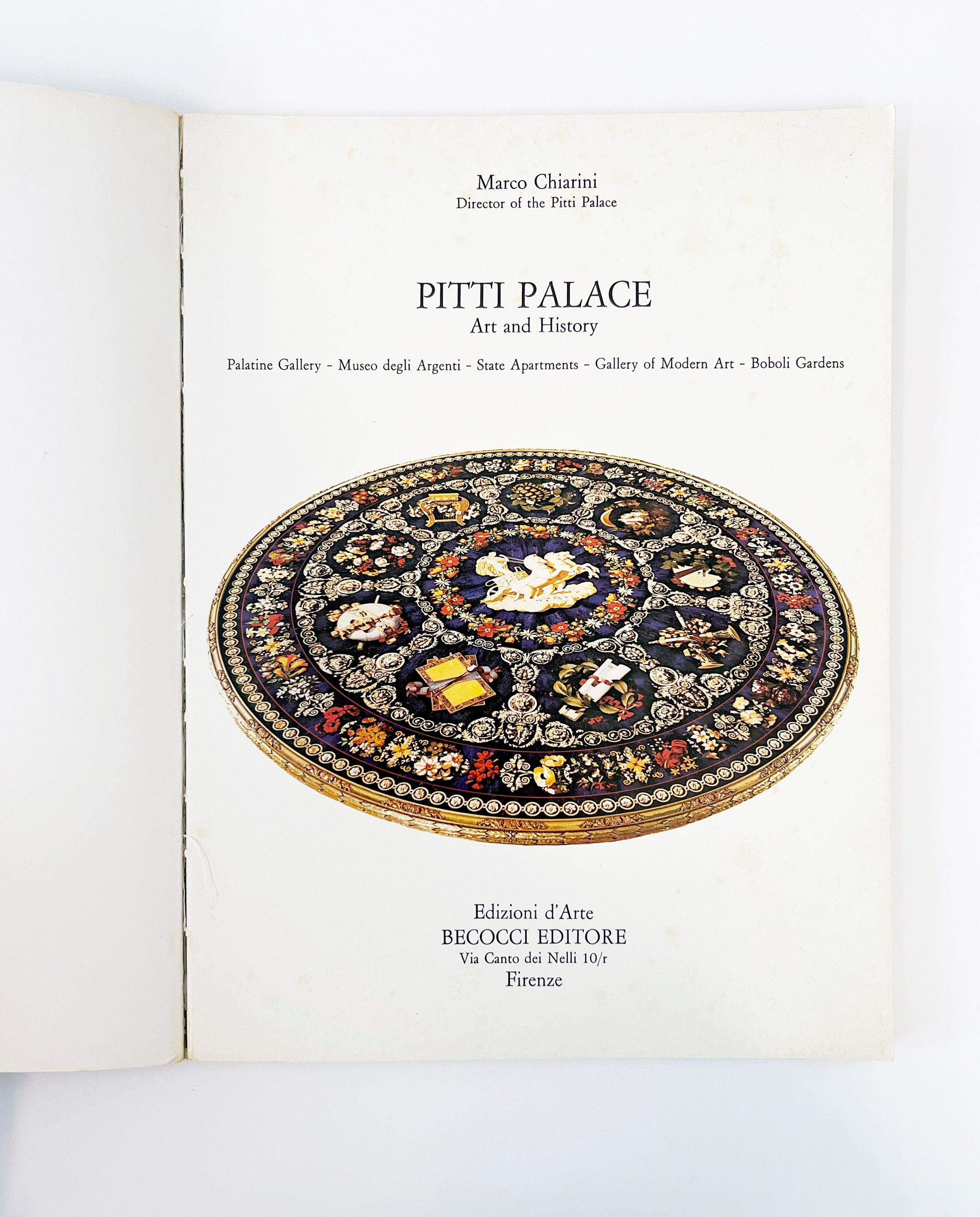 1973 Pitti Palace Art History Catalogue - Florence, Italy