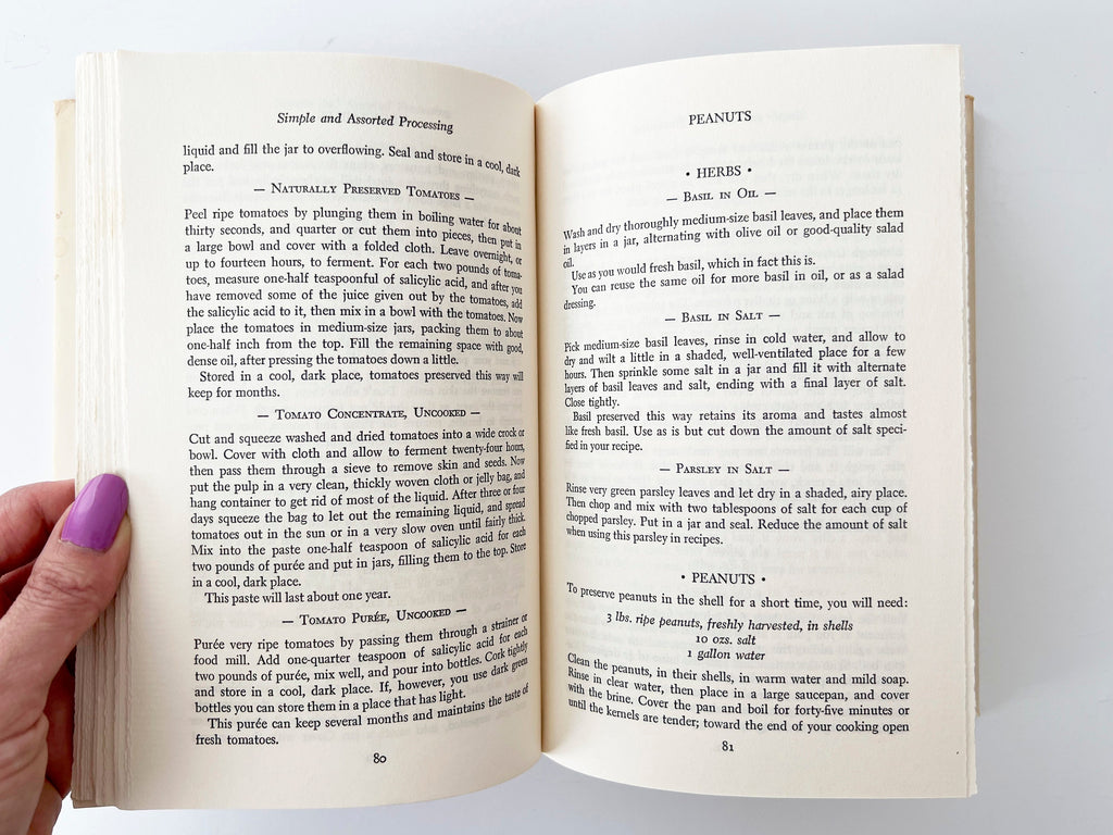 1975 Home Preserving Made Easy by Vera Gewanter