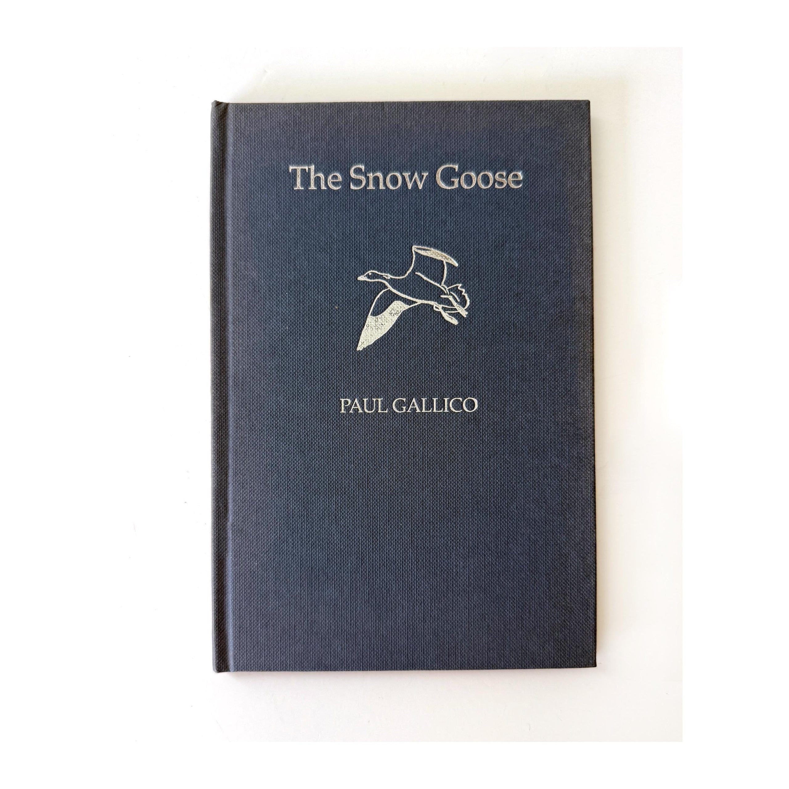 The Snow Goose by Paul Gallico, 1985 vintage hardcover book, novella