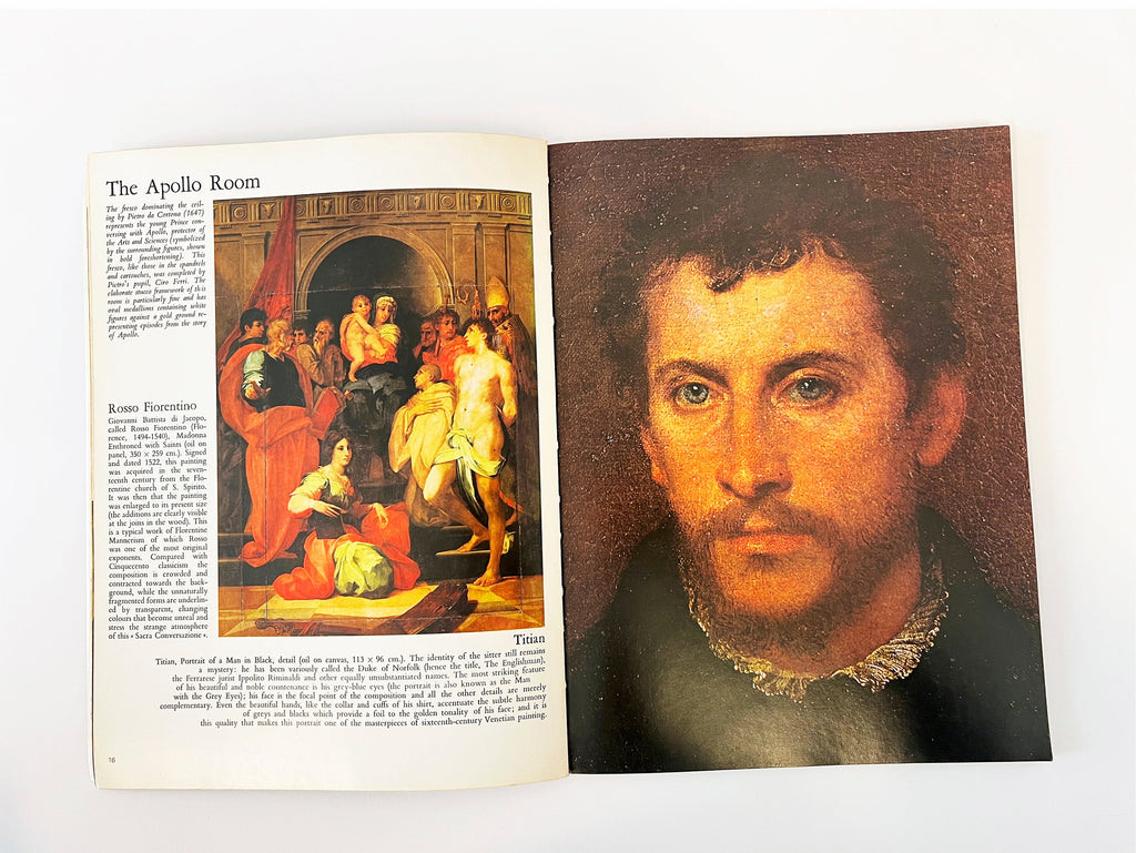 1973 Pitti Palace Art History Catalogue - Florence, Italy