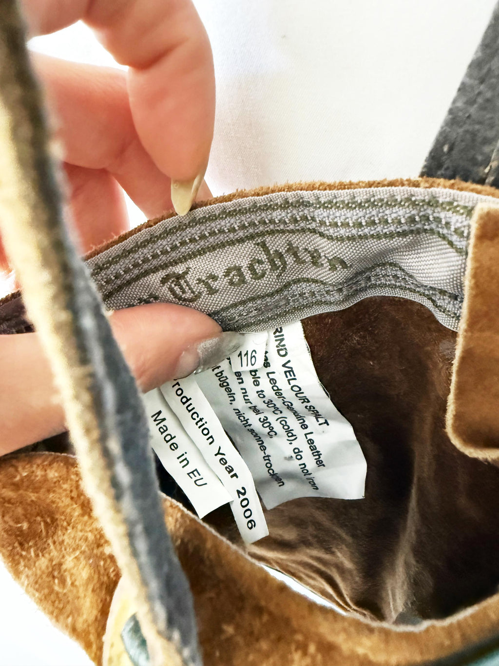 Brown suede leather LEDERHOSEN St. Peter’s Trachten Kids Oktoberfest