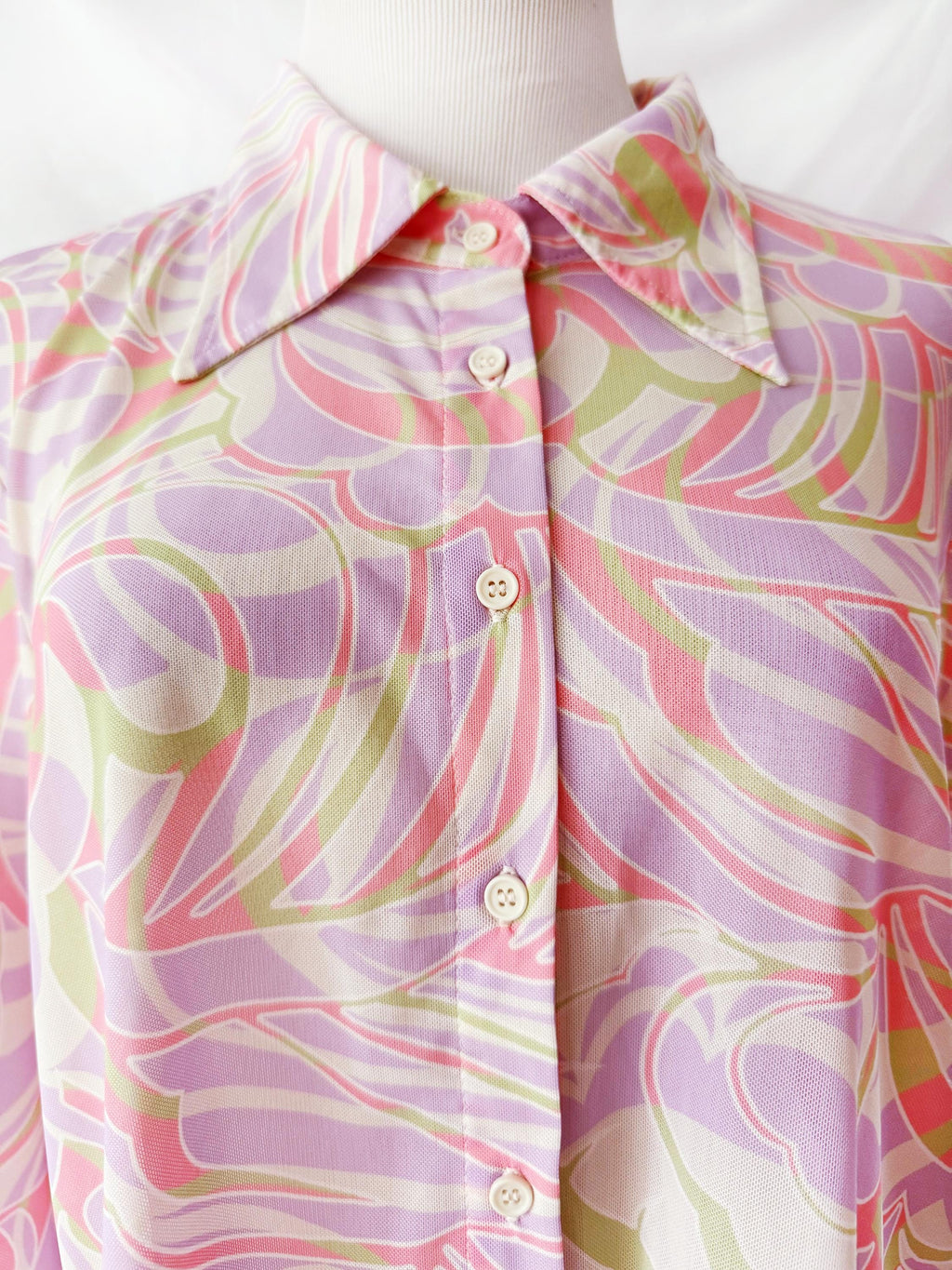 1990s BP Sheer Raver Shirt Large