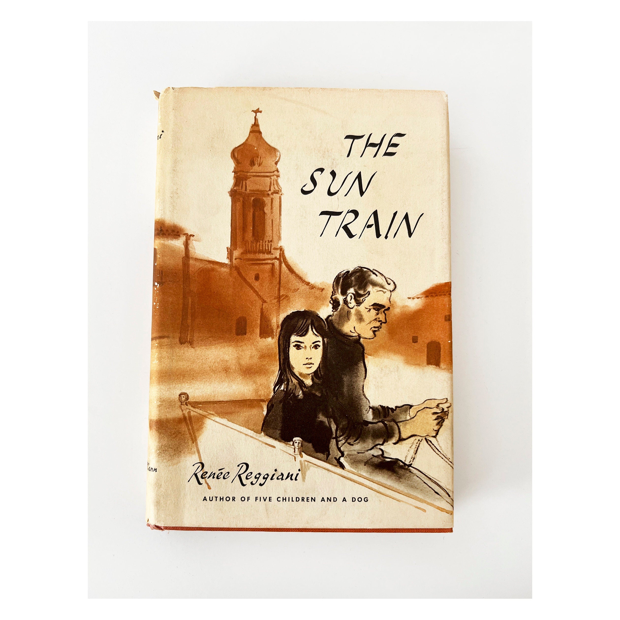 The Sun Train: 1966 Vintage Hardcover Novel, Italian Fiction