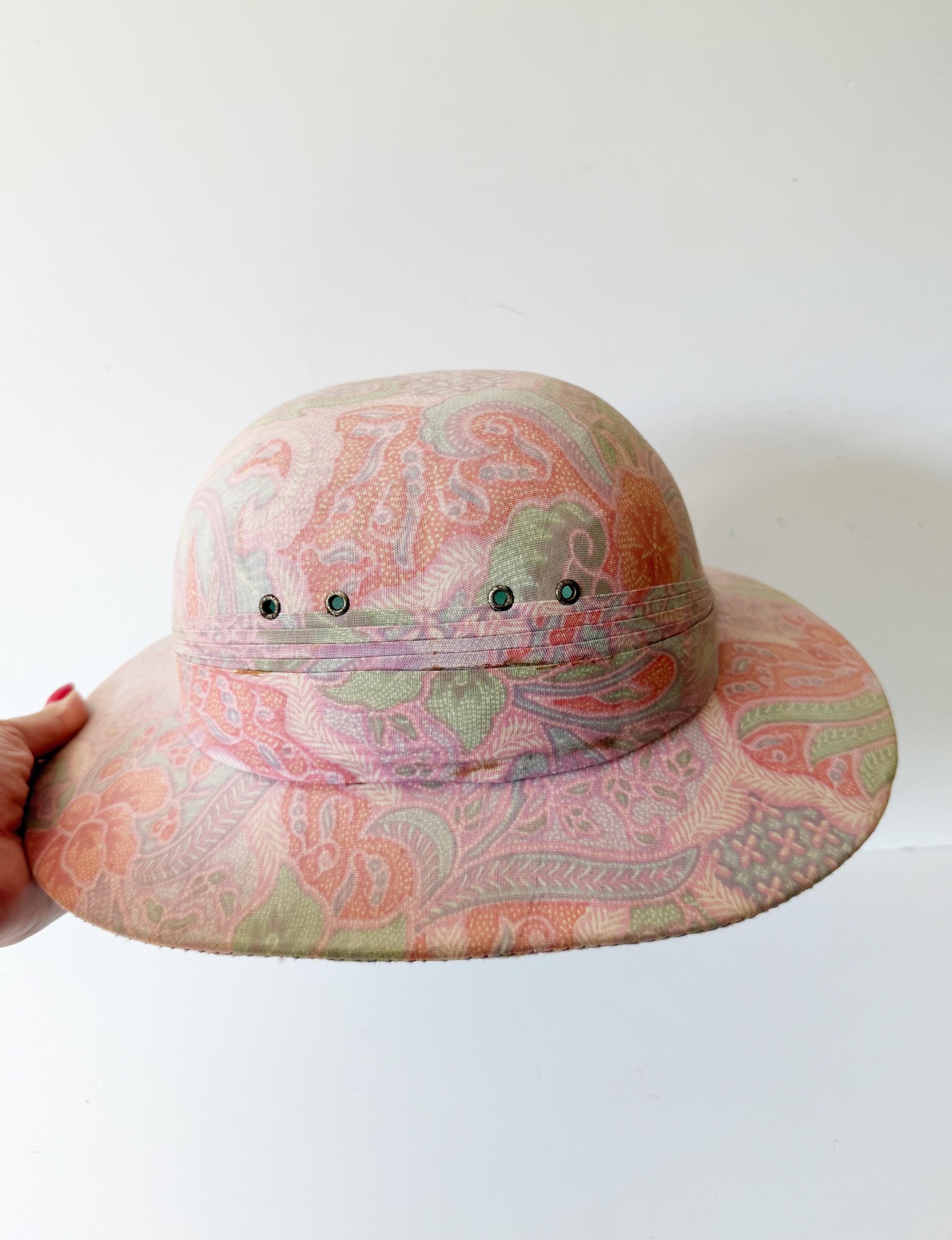Vintage Balinese Safari Hat for Ladies
