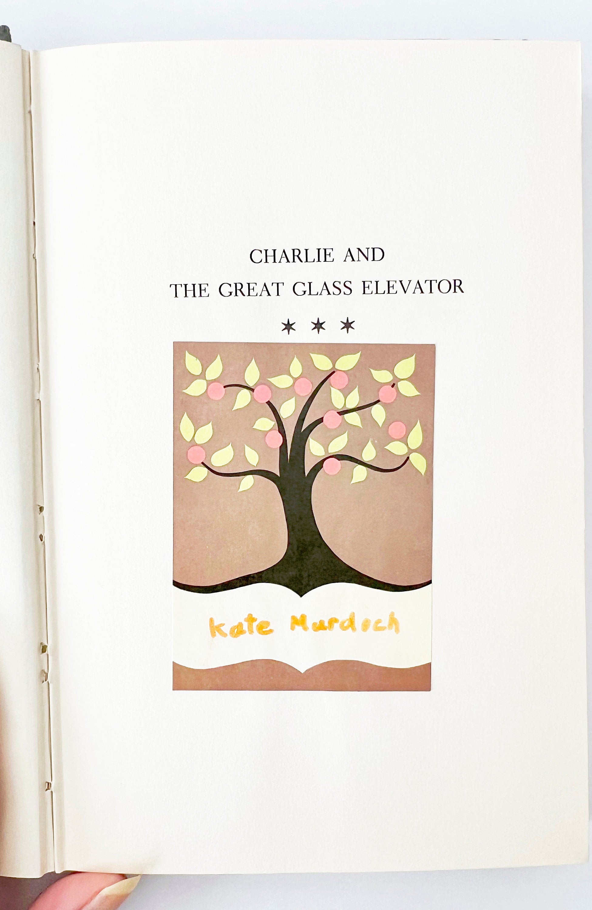 1972 charlie and the great glass Elevator by roald dahl illustrated by joseph schindelman vintage hardcover book first edition