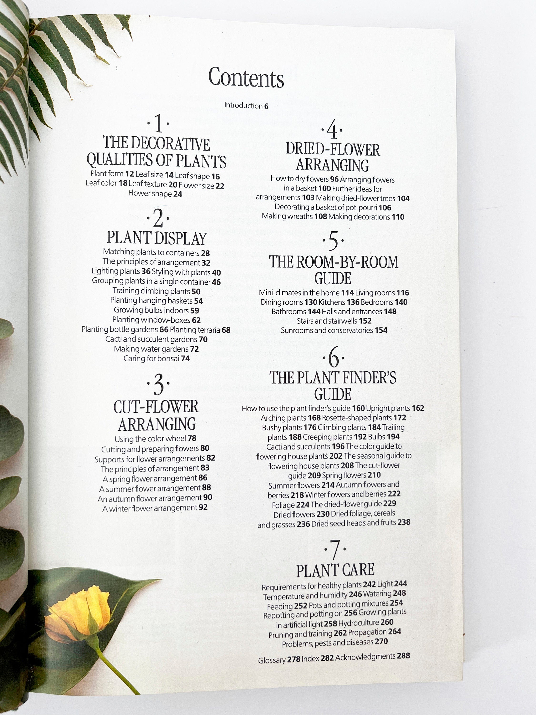 1988 The Indoor Garden Book, Vintage Plant Book