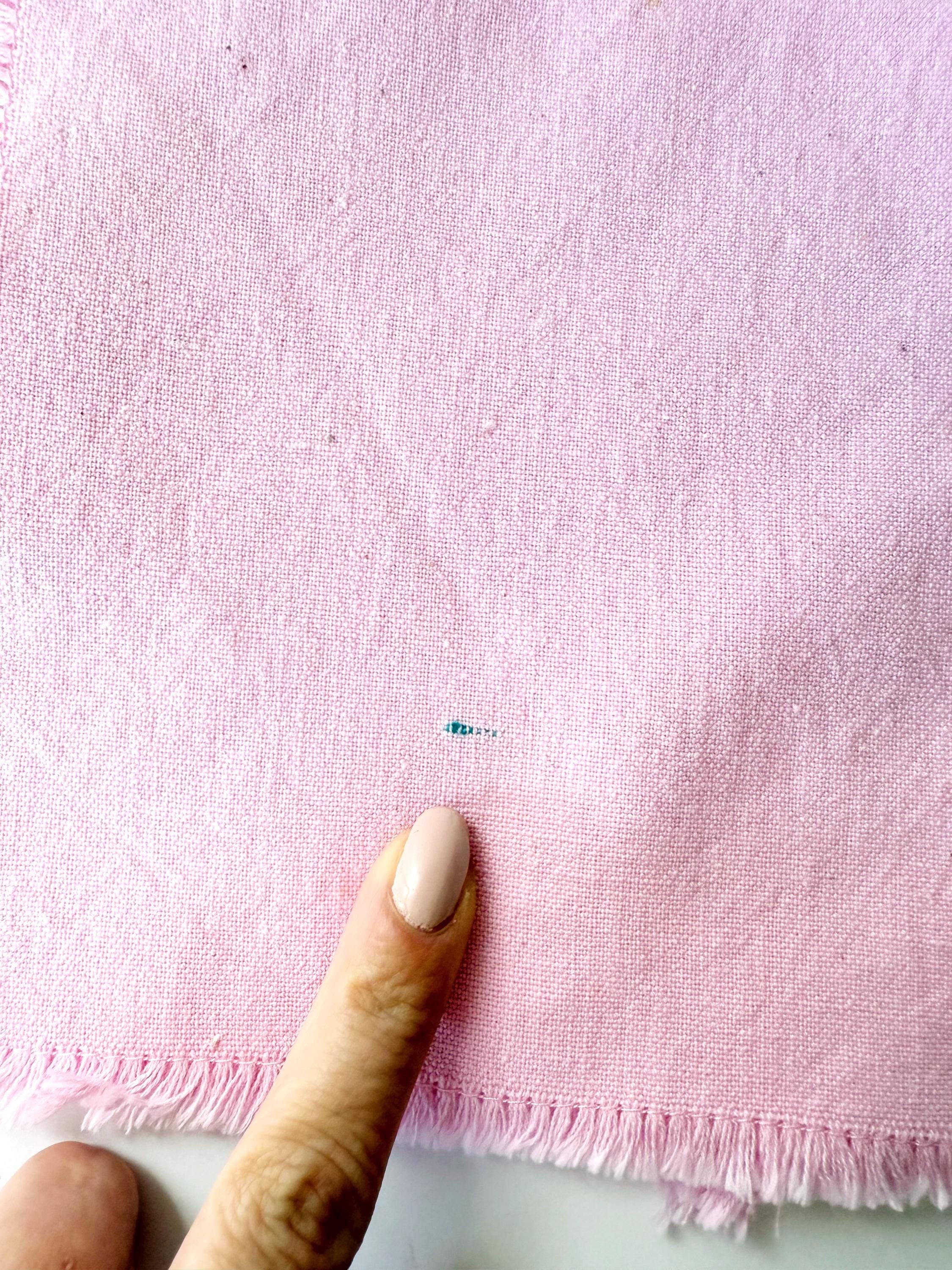 Set of 6 Pink Cotton Napkins