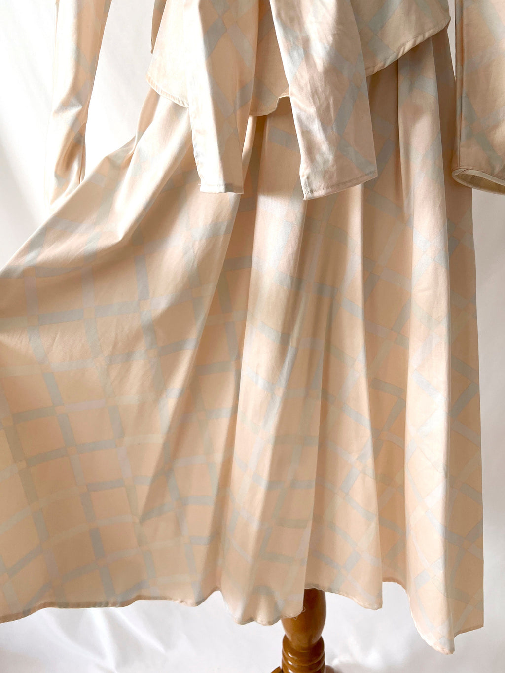 Big Bow Matching Cotton Pastel Blouse and Skirt Signature Size 6