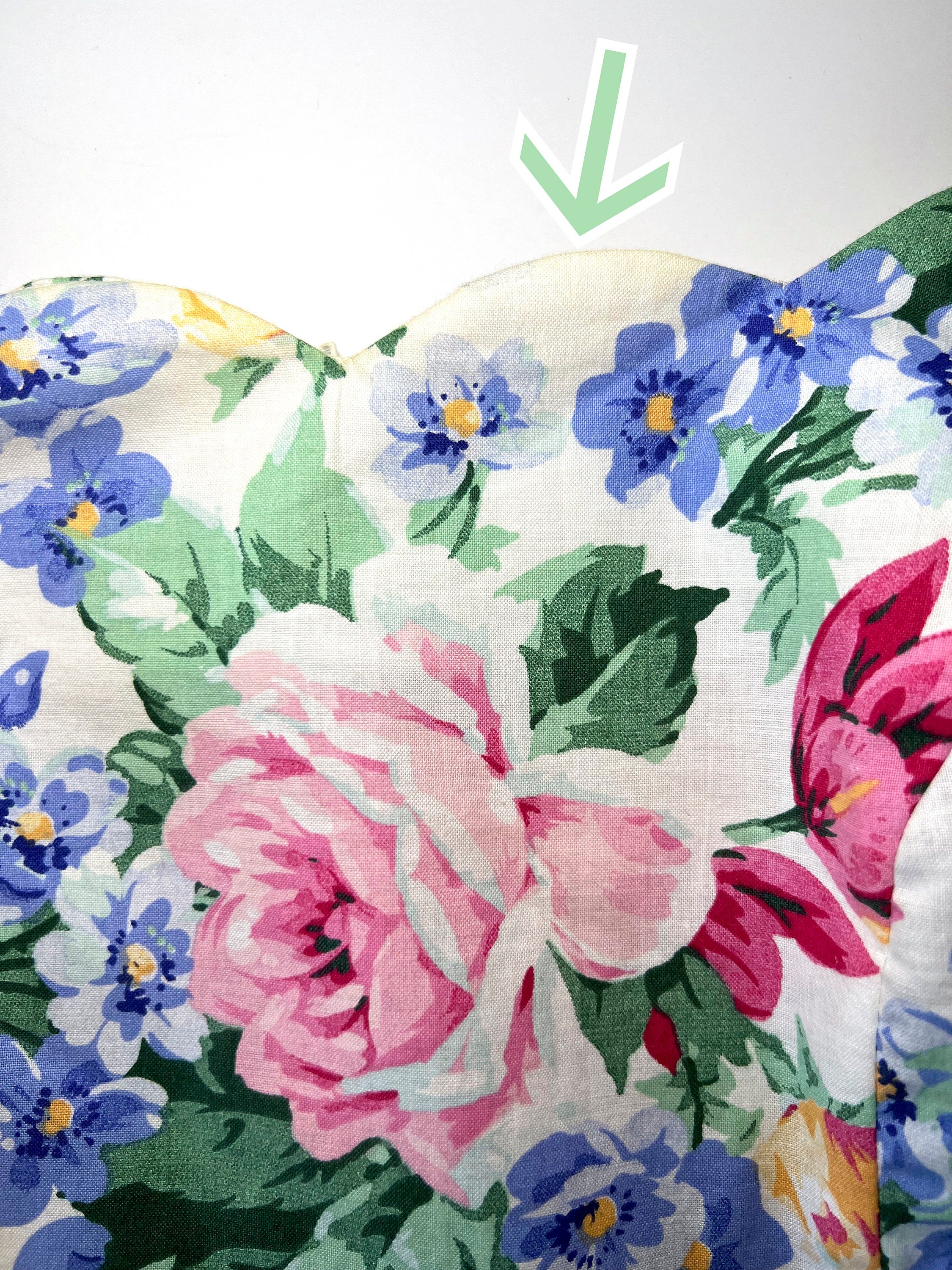 jarrods / off the shoulder / cotton floral dress / medium