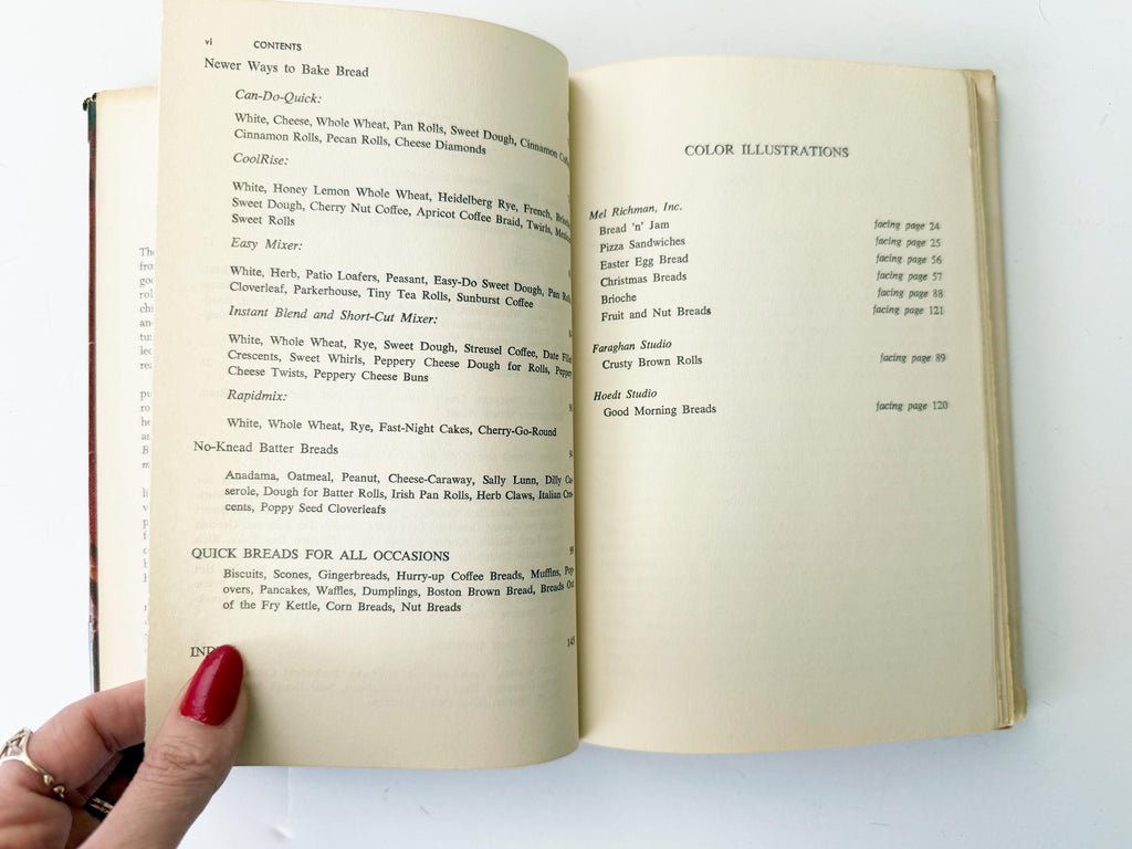 1969 Homemade Breads Book