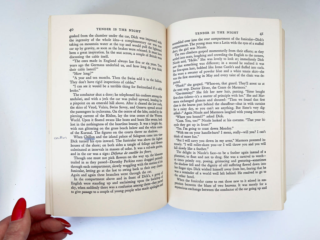 1953 F. Scott Fitzgerald Three Novels: Vintage Paperback