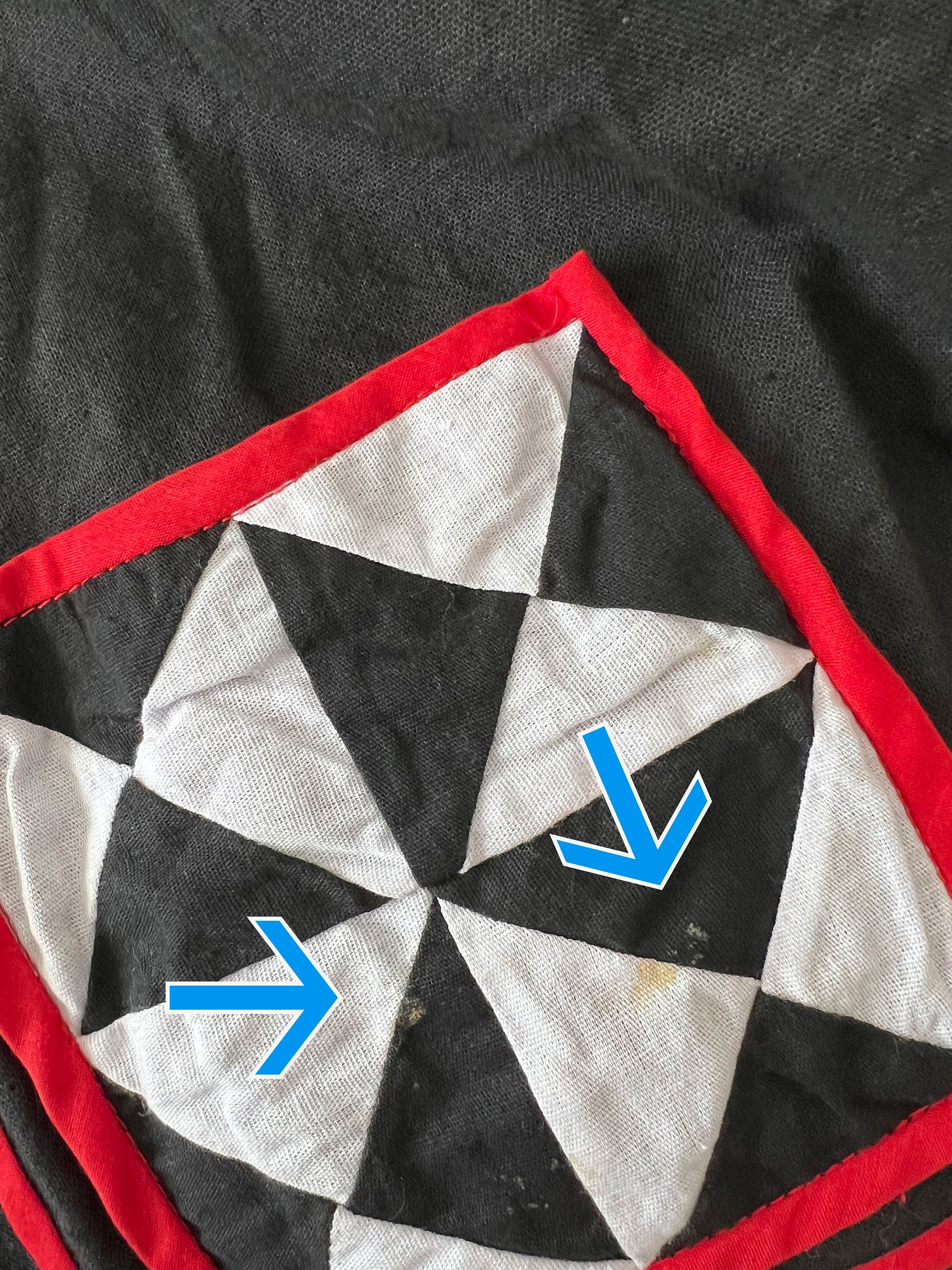 multicolor quilted jacket with bells as buttons large xlarge