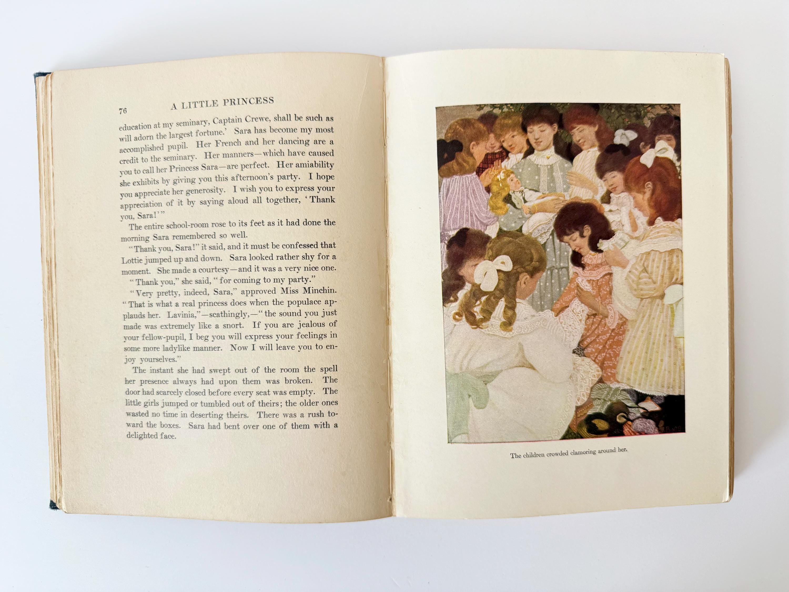 1925 A Little Princess by Frances Hodgson Burnett, Ethel Franklin Betts (Illustrator)