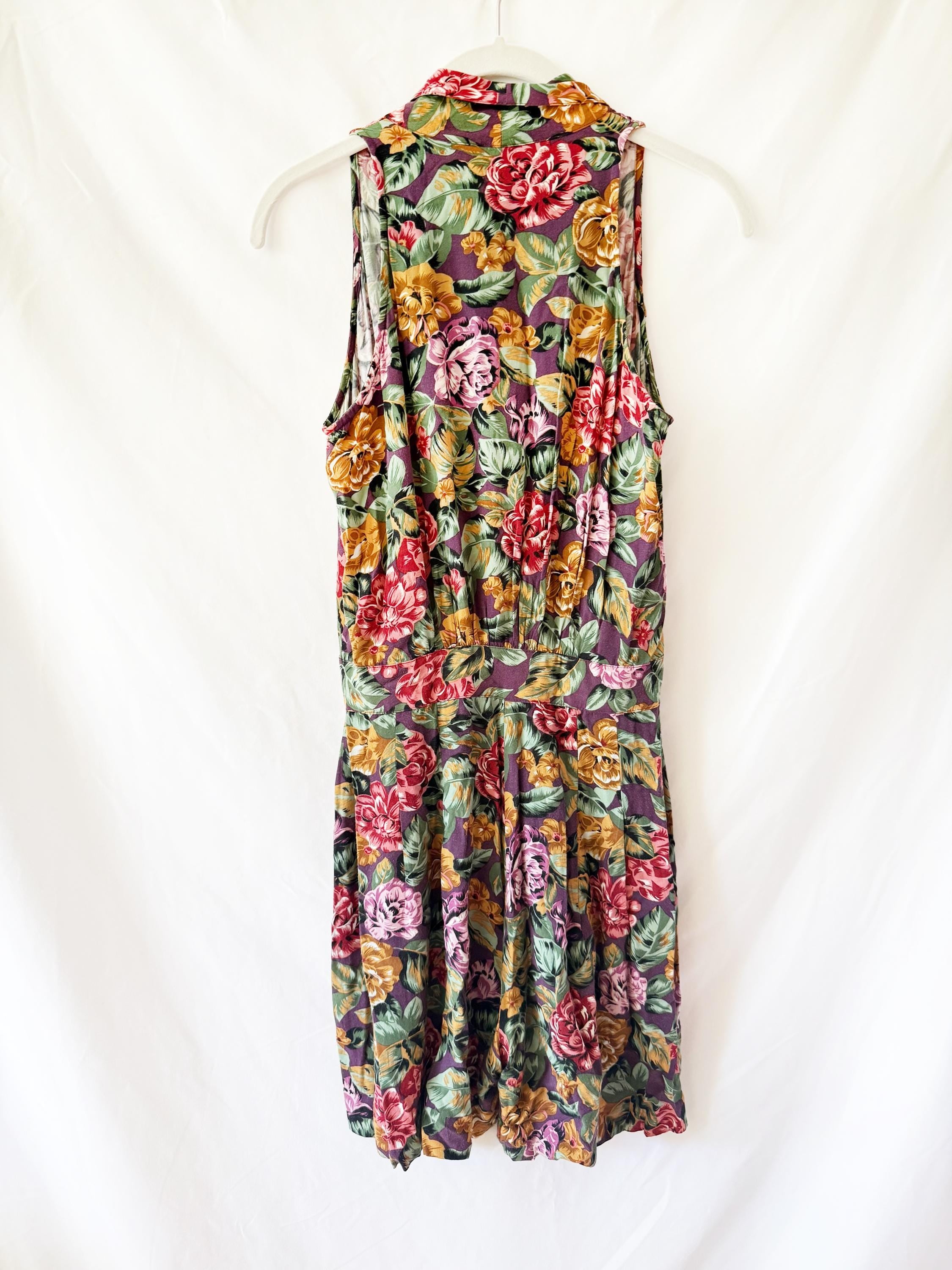 Vintage Floral Romper by Ann Taylor Studio Size 4