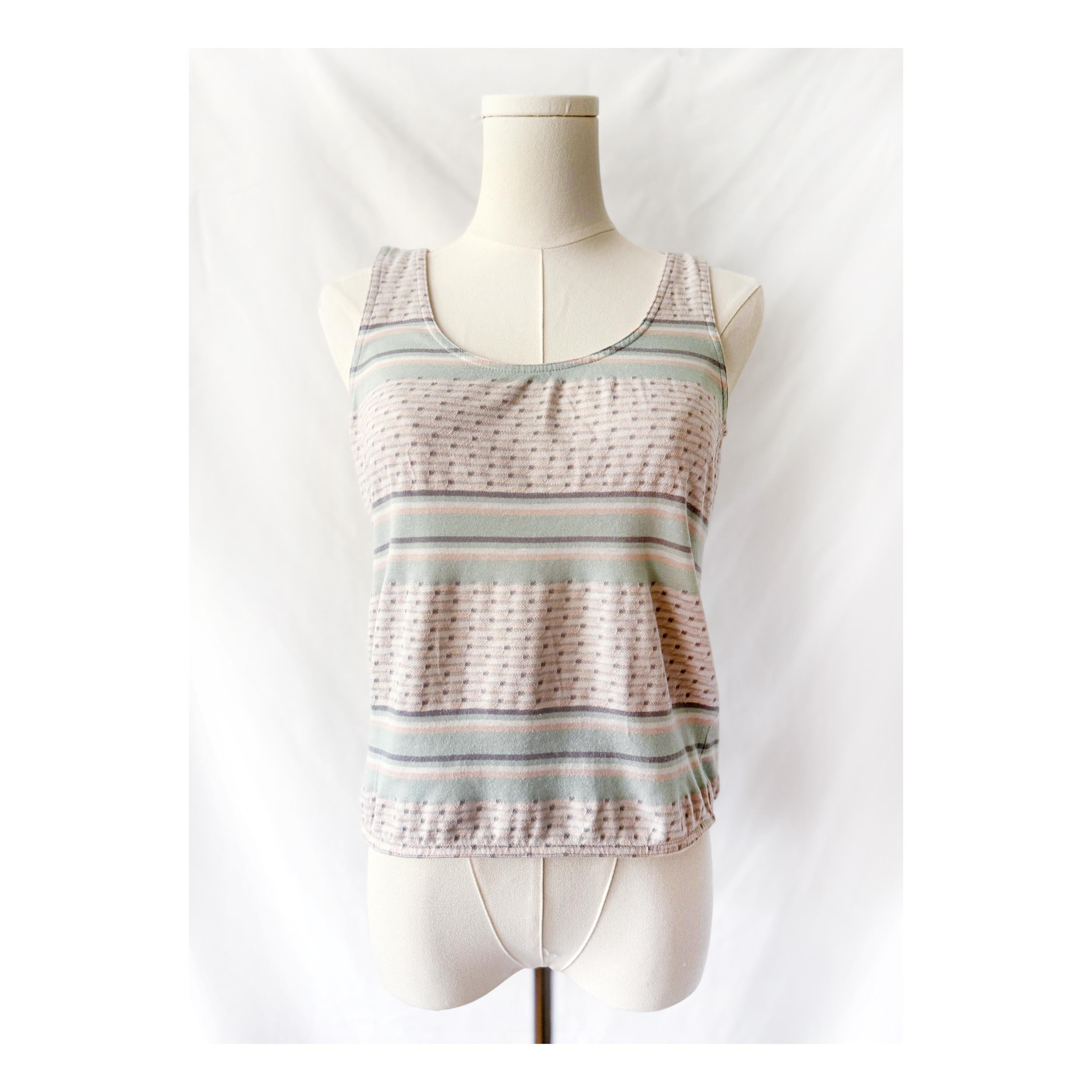 Pastel 80s Tank Top Ron Chereskin Small